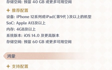 米哈游《原神》鸿蒙版可使用华为账号或米哈游通行证登录，与天空岛服务器游戏进度互通