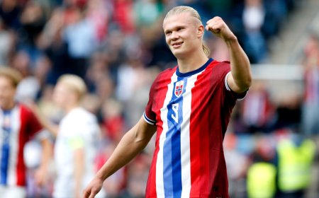 Man United sent ominous warning as Erling Haaland goes berserk on international duty