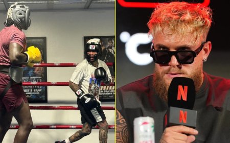 ‘I’m telling you’ – Jake Paul mocks Gervonta Davis as rival spars with towering heavyweight for fight