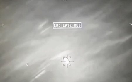 Hellfire missile bounces off mysterious orb in stunning UAP footage shown to Congress