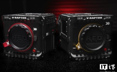 尼康子公司 RED 发布全新 V-RAPTOR XE 8K 电影机：8K 全域快门 CMOS、Z / RF 卡口，售 14995 美元