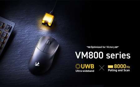 ELECOM 宜丽客公布全球首款 UWB 连接 + 真 8KHz 游戏鼠标 VM800