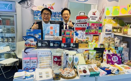 台南漁產進軍國際！　黃偉哲帶隊赴新加坡行銷台灣鯛、虱目魚