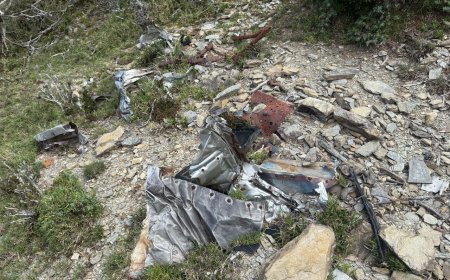 美軍機墜落中央山脈釀51死　80年後「零件散落」現場畫面曝