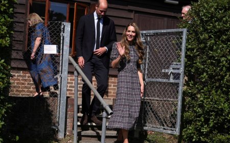 凱特王妃學院風造型驚喜現身　領教威廉吃布朗尼的堅持