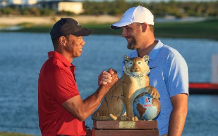 Tiger Woods could be set to play alongside Scottie Scheffler this year after thrilling fans with golf return