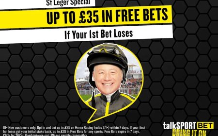 St Leger betting offer: Get up to £35 in free bets at Doncaster on talkSPORT BET