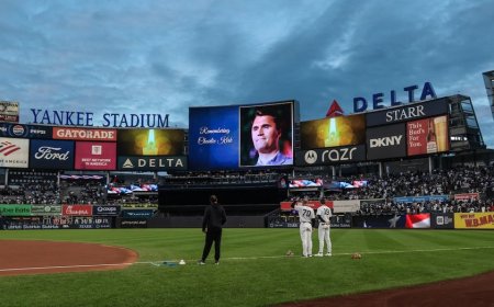 Yankees hold moment of silence in honor of Charlie Kirk after shooting death in Utah