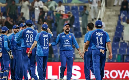 阿富汗队在2025年亚洲杯板球揭幕战中击败香港队