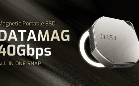 微星推出 USB4 磁吸移动固态硬盘 DATAMAG 40Gbps，至高 4TB 容量