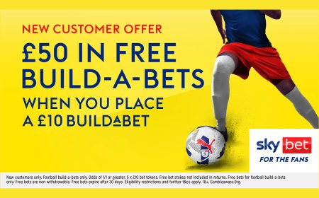 Fulham v Leeds betting offer: Place a £10 BuildABet and get £50 in free BuildABets with Sky Bet