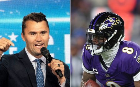 NFL star Lamar Jackson shares Super Bowl champ's message after Charlie Kirk assassination