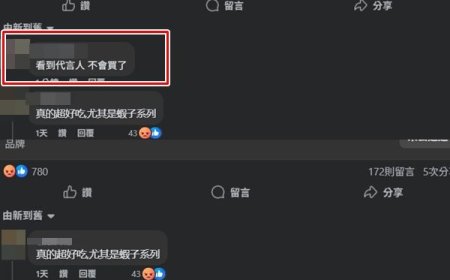 四叉貓業配遭抵制　1合作品牌「秒刪網友留言」貼文超乾淨