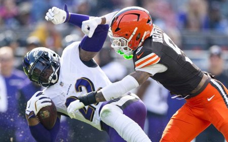 Derrick Henry responds after Browns' Grant Delpit talks ease of tackling Ravens star