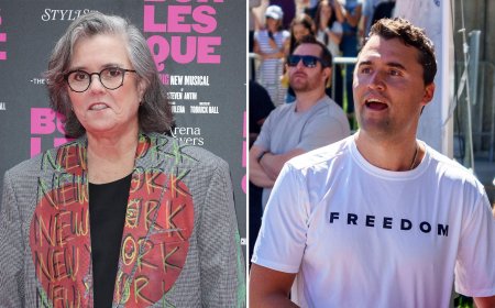 Rosie O'Donnell Calls Charlie Kirk's Shooting Death 'Wrong on Every Level'