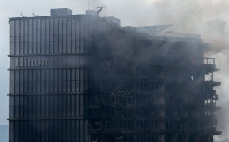 希爾頓酒店遭焚毀！房客緊急撤離　尼泊爾暴動已34死