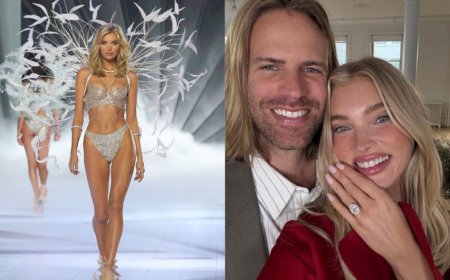 維密超模艾莎被Tiffany巨鑽套牢　甜曬千萬戒