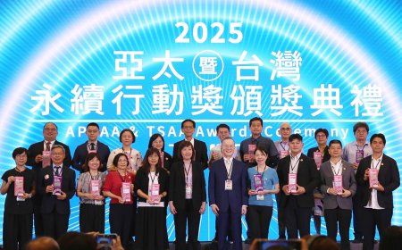 黃敏惠市長獲首屆「2025台灣傑出永續治理首長獎」典範殊榮　嘉義市政府抱回11大獎　含金量連年飆升