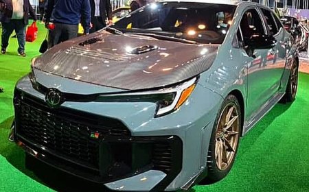 限量 500 辆，丰田高性能版 GRMN Corolla 卡罗拉掀背车曝光