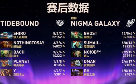 《DOTA2》TI14 中国战队连输四局：XG 掉入败者组，Tidebound 被淘汰