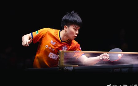 快訊／打不贏勁敵王楚欽　林昀儒直落4吞敗澳門冠軍賽止步8強