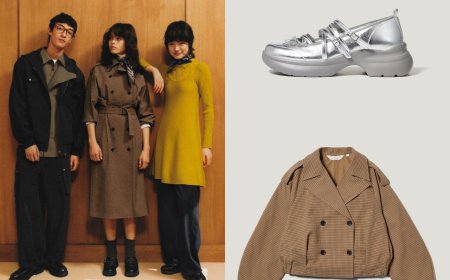 搶看GU x rokh三度聯名！390元收質感新作　短風衣、瑪莉珍鞋甜酷兼具