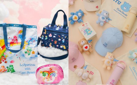 Care Bears萌熊聯名！攜手LeSportsac推秋冬毛絨包、 NTU學院風小物必收