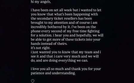 Ariana Grande Addresses 'Eternal Sunshine Tour' Resale Ticket Drama