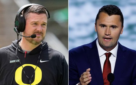 Oregon coach delivers powerful unity message after assassination of Ducks fan Charlie Kirk