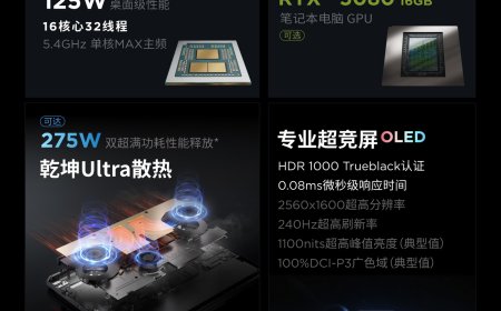 联想发布拯救者 R9000P 2025 至尊版游戏本：高配锐龙 9 9955HX3D + RTX 5080