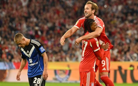 德甲龍頭拜仁聯賽5比0痛扁漢堡　孔帕尼盛讚：這場比賽幾乎有慶典的味道