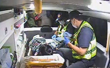 寶寶等不及了！台中女如廁產嬰驚嚇無助　消防員衝現場接生