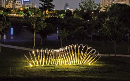 吟詠於中央公園的生命詩篇　公共藝術　綠野遊蹤