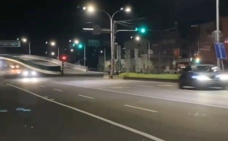 隆田陸橋凌晨改裝車擾人　麻豆警：已舉發5件闖紅燈