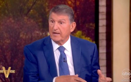 Joe Manchin tells 'The View' why he couldn't endorse Kamala Harris