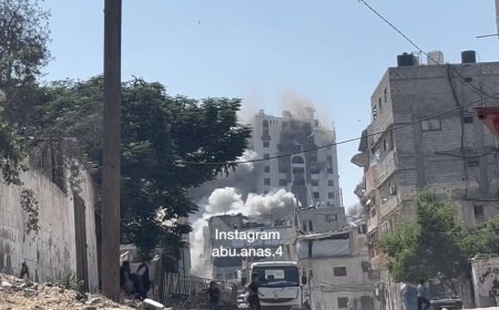 以色列空襲！　「加薩最高樓」炸毀、16人死亡