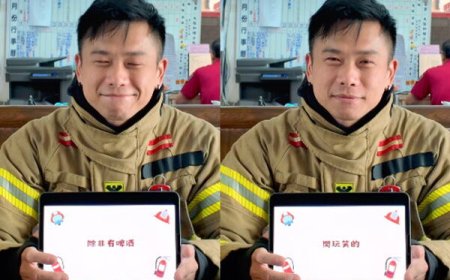 帥消防拍「54秒無聲片」獲萬讚　一堆人默默看完