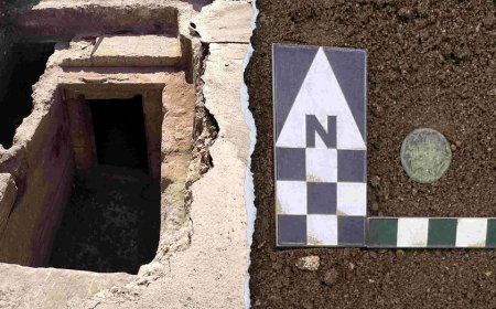 Treasures in Italy, including 2,300-year-old tomb, unearthed during sewer installation