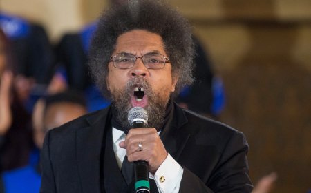 Professor Cornel West storms out on Piers Morgan's show during debate about Charlie Kirk