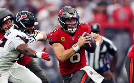 Baker Mayfield authors incredible final drive to lift Bucs over Texans