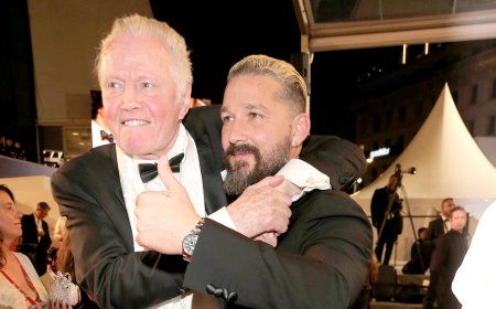 Shia LaBeouf discusses making 'amends' with pro-Trump, conservative co-star Jon Voight