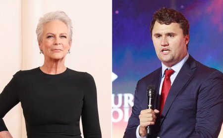 Jamie Lee Curtis breaks down over Charlie Kirk's death despite disagreeing with his views