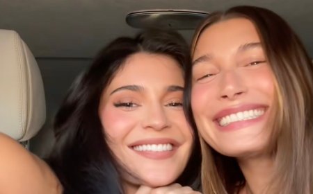 Kylie Jenner and Hailey Bieber Swap Beauty Products: BFFs 'Who Lip Combo'