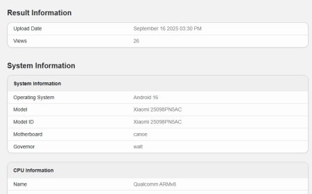 小米 17 Pro 现身 Geekbench：首发搭载高通骁龙 8 Elite Gen 5、安卓 16 系统