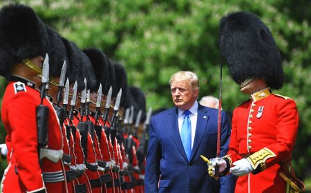 President Trump’s lavish Windsor Castle visit features grand suite, ‘Royal Blend’ tea and military honors
