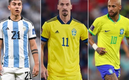 内马尔领衔：十位在俱乐部取得成功却在国家队失意的世界级球星