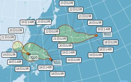 1天內將3颱共舞！天氣粉專：颱風搶名大賽正式開啟