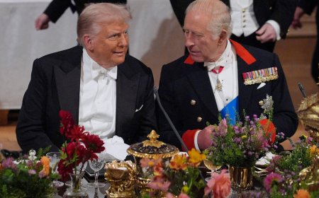 英王室國宴款待川普！查爾斯讚「情誼深厚」　奢華排場迎美國投資