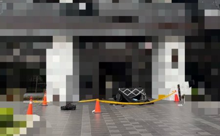 快訊／高雄驚傳死亡案！社區大樓1人墜落　男慘死大門出入口