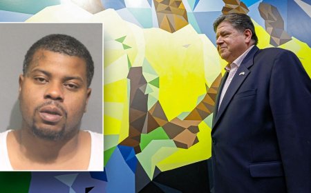 Pritzker’s office scrubs photo with Chicago 'peacekeeper' later charged in deadly robbery